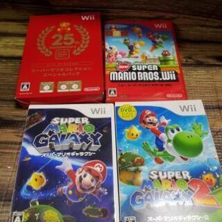 お話し中です🙇wiiソフト マリオソフト4本セット