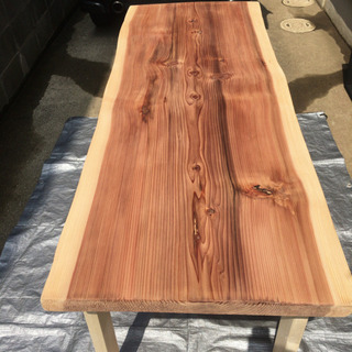 大特価 特大 国産 無垢 一枚板ダイニングテーブル 送料込み 無垢一枚板ダイニングテーブルセット｜埼玉県日高市へお届け | 一枚板