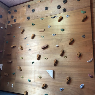 クライミングウォールの画像