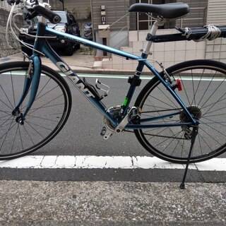 ジャイアント エスケープRX3 ブルーM (中古きれいめ)（GIANT