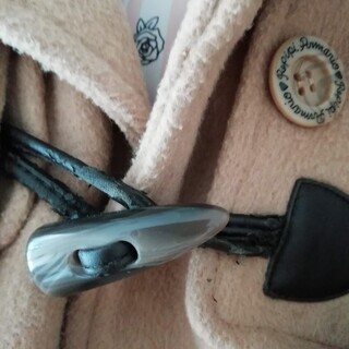 レピピ　アルマリオ　ポンチョ風ダッフルコート　Mの画像