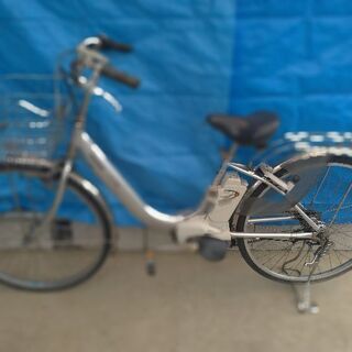 電動アシスト自転車 パナソニック 26インチ 3速 LEDライト 充電器付