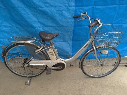 値下げ！引き取り限定　26インチ自転車 自転車 青 26インチ 引き取り限定 電動アシスト自転車 青 26インチ