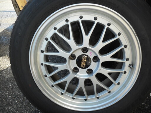 最終値引き！BBS LM 18インチアルミホイール　4本セット　中古タイヤ付き