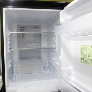 札幌 2017年製 プラズマクラスター 137L 2ドア冷蔵庫 鏡面ガラス