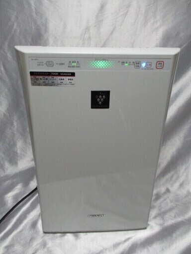 シャープ 空気清浄機 加湿器 プラズマクラスター7000 KC-30T2 ホワイト 2012年製 SHARP 動作品