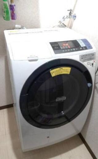 値下げしました　2019年購入　洗濯機　ヒートリサイクル 風アイロン ビッグドラム BD-SV110B