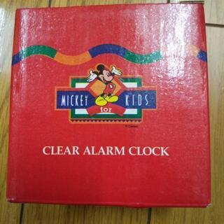 ミッキーミニ時計(未使用)の画像