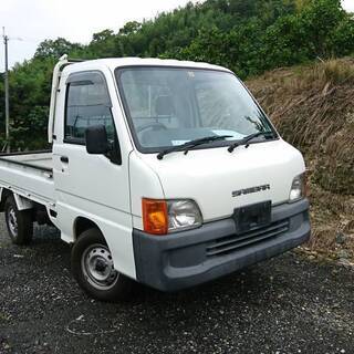 超低走行一万キロ台 スバル サンバー トラック 軽トラ キレイ ...