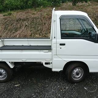 超低走行一万キロ台 スバル サンバー トラック 軽トラ キレイ エブリー キャリー アトラスバモスの画像