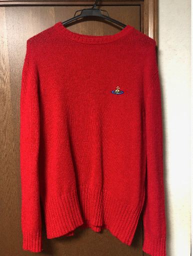ヴィヴィアンウエストウッド Vivienne Westwood ニット 赤 Mサイズ イタリア製