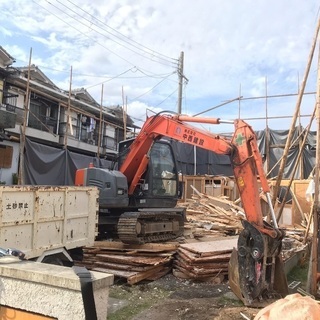 家屋解体工事.住宅基礎工事 建設スタッフの画像