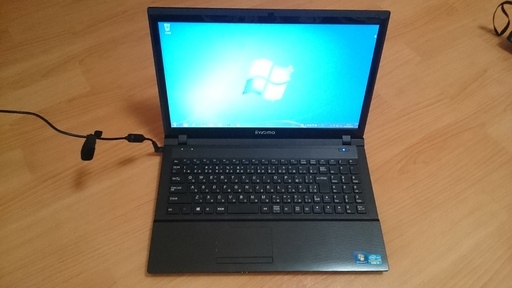 iiyamaノートパソコン　windows7
