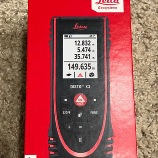 値下げ中❗️レーザー距離計 ライカディスト X3 (未使用品)