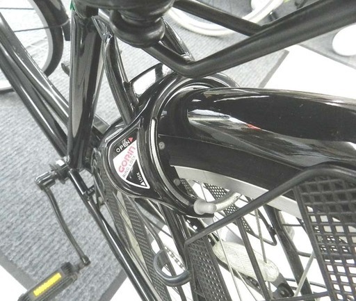 自転車 ママチャリ 26インチ シマノ製6速ギア 切替付き ブラック 鍵付き 21technology ☆ PayPay(ペイペイ)決済可能 ☆ 札幌市 北区 屯田