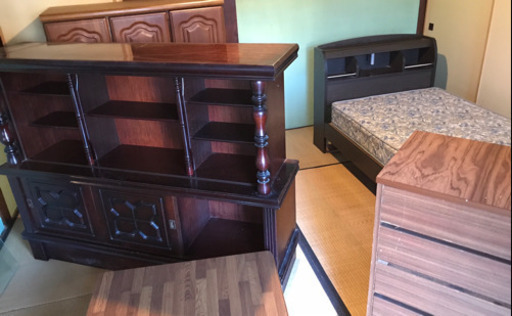 家具５点まとめて配達込み！値下げ