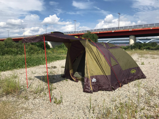 ✳︎値下げ✳︎ ロゴス プレミアム PANEL エアーズロックドーム XL-N 5人用 グランドシート付き キャンプ用品 テント