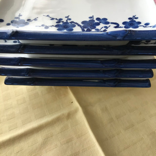 焼魚用の皿4枚セット