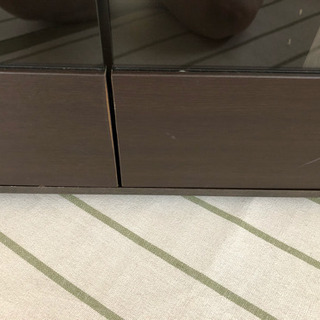 【0円お譲りします。】キャスター付き テレビボード ブラウンの画像