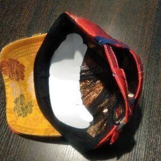 着物生地キャップの画像