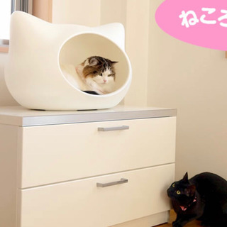 未使用自宅保管品 猫型ハウス「ねころん」の画像