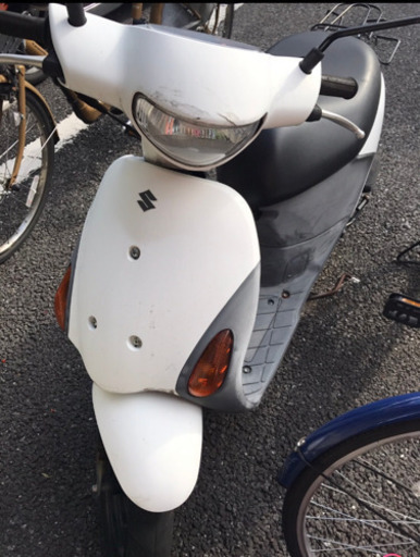 スズキ バイク レッツ4  走行距離約15,000km セル始動・良好