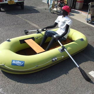 今週限り！アキレスゴムボート エレキ エレキマウント 船底強化 フルセット！