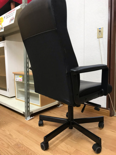 【リサイクルサービス八光　田上店 配達・設置OK】【IKEA/イケア】回転チェア, ボームスタード ブラック