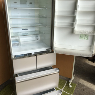 ☆AQUA☆大型冷蔵庫☆大容量400L☆自動製氷機能、完全動作品