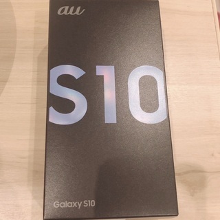 Galaxy s10  プリズムブルー