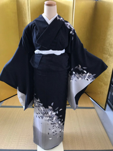粋な訪問着 着物 未仕立て 新品