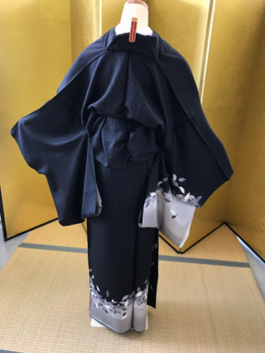 粋な訪問着 着物 未仕立て 新品