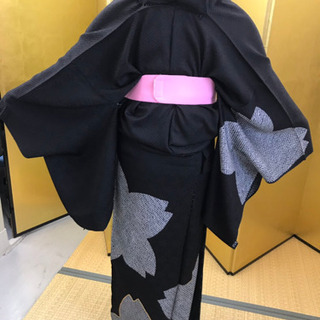 絞りの訪問着 着物 未仕立て 新品