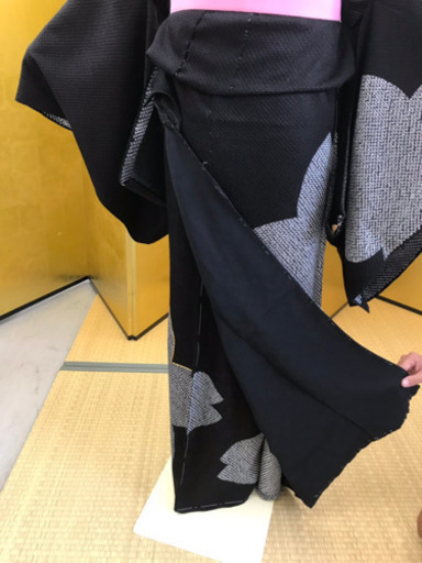 絞りの訪問着 着物 未仕立て 新品