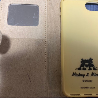 ✨値下げ✨ミッキー＆ミニー☆iPhone手帳型ケース の画像