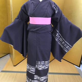 刺繍の訪問着 着物 未仕立て 新品の画像