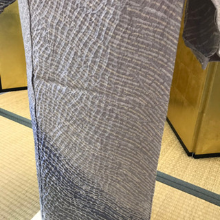 絞りの訪問着 グレー地 着物 未仕立て 新品の画像