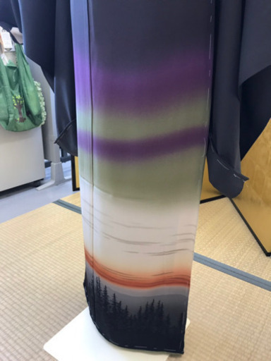 すごく粋な色留袖 着物 未仕立て 新品