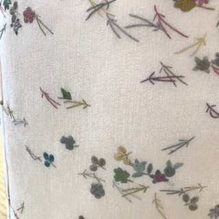 作家物 刺繍の訪問着 着物 未仕立て 新品の画像