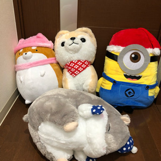 お話中）クレーンゲームの大きいぬいぐるみ