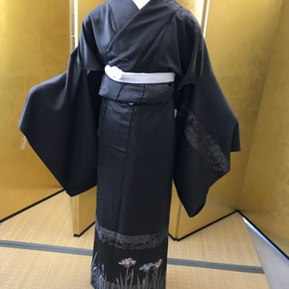 刺繍 花柄 訪問着 着物 未仕立て 新品の画像