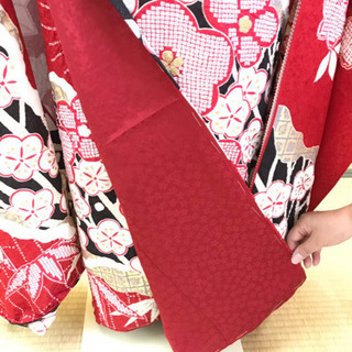 振袖 カーネーション使用柄 未仕立て 新品の画像