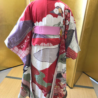 本振袖 瀧泰 着物 仕立て上がり 新品 襦袢付きの画像