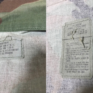 【交渉中】実物 アメリカ空軍 ワッペン付 ミリタリージャケット 放出品の画像