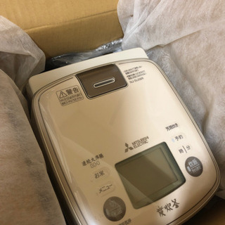 【新品未使用】MITSUBISHI・ジャー炊飯器の画像