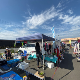 めだかファーム高城のフリーマーケット10月6日邑楽町 - 前橋市