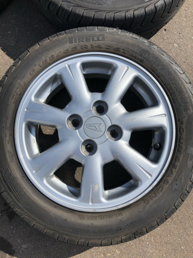 ダイハツ純正 14インチ アルミホイール 155/65R14 4本セット