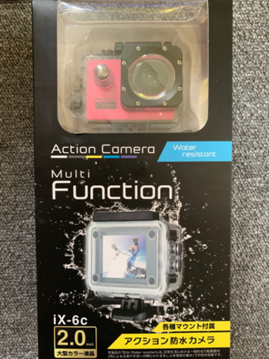 新品　未開封アクション防水カメラ