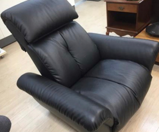 値引き相談乗ります。定価10万以上　マルイチ セーリング 1人用 リクライニングソファ 黒 美品