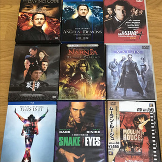 洋画DVD Blu-ray 10本まとめ処分❗️